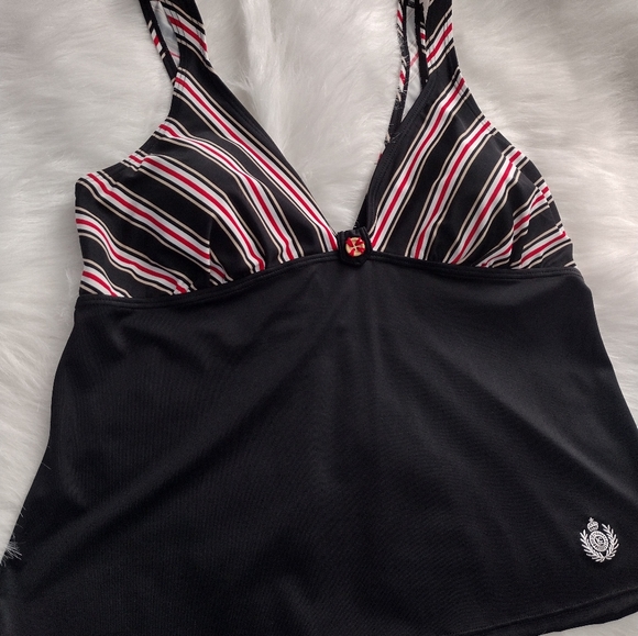 Liz Claiborne swimsuit top Size 16 - Picture 3 of 9